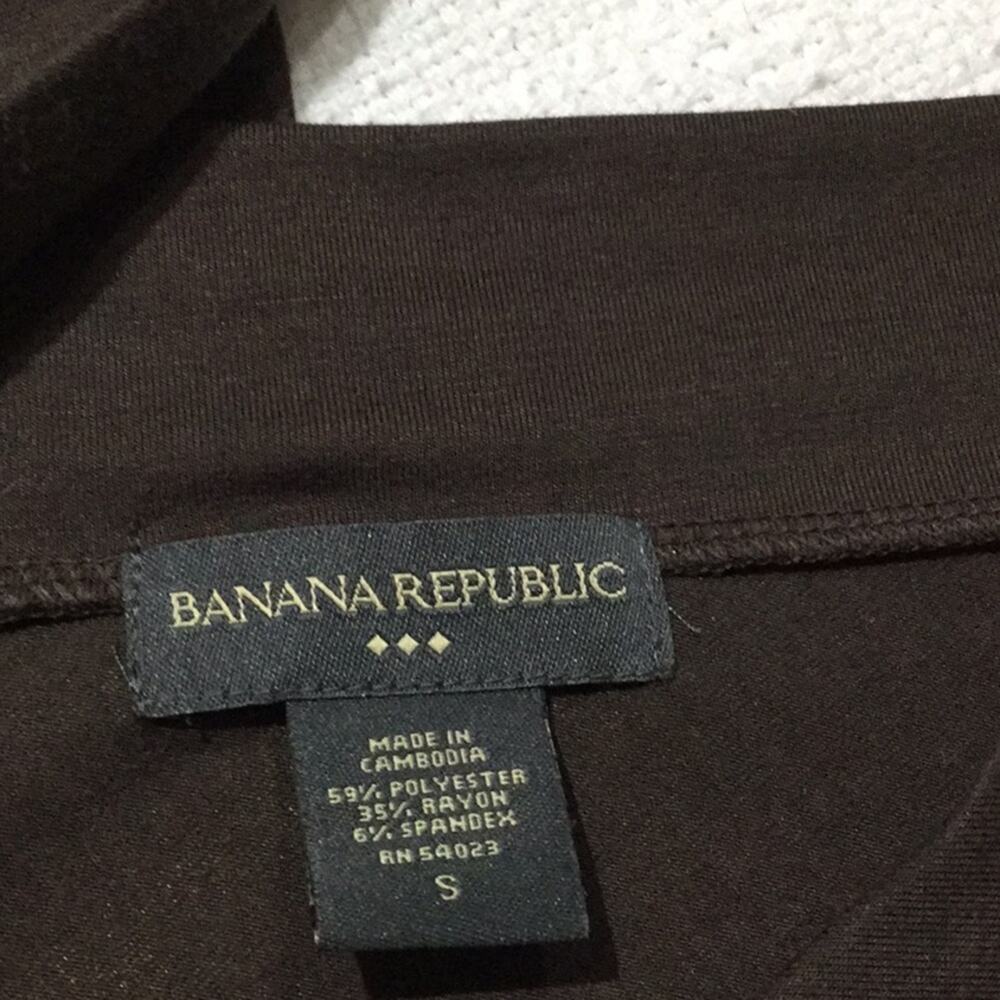 Banana Republic chocolate tank s nwot and perfect - Picture 3 of 6